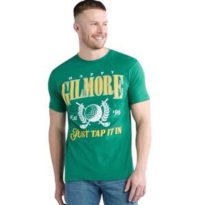 Happy Gilmore Men's Large Graphic Tee‎ Just Tap It In NEW
